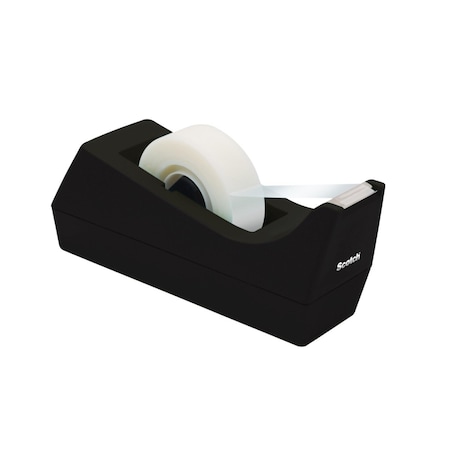 3M Scotch Desktop Tape Dispenser C-38, Black 7100094204